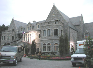 Exterior of Blair Warner's Inn.